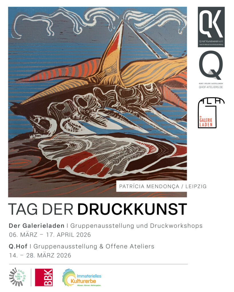Tag der Druckkunst 2026, Motiv Patrícia Mendonça