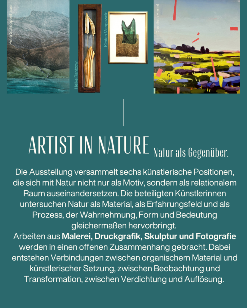Artist in Natur | Ausstellungsplakat