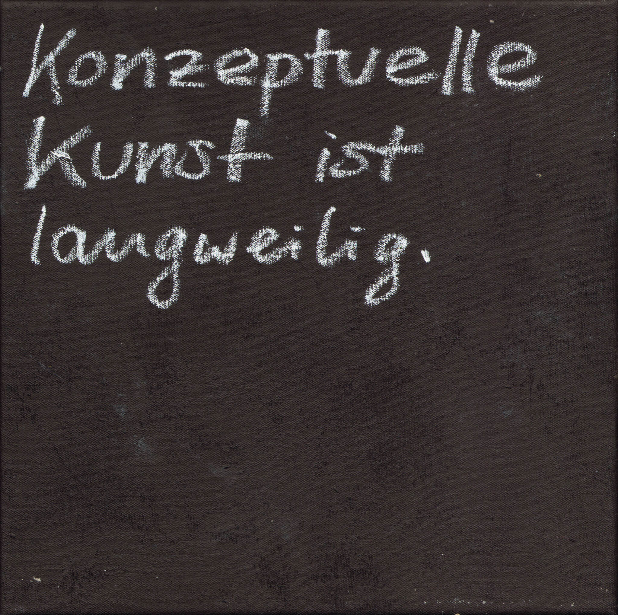 Werk von Stefan Kraft: Konzeptuelle Kunst ist langweilig