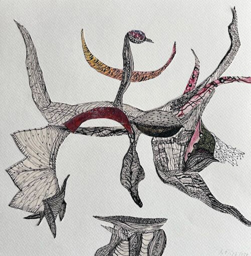 Werk von Marianne Fritz: Maske