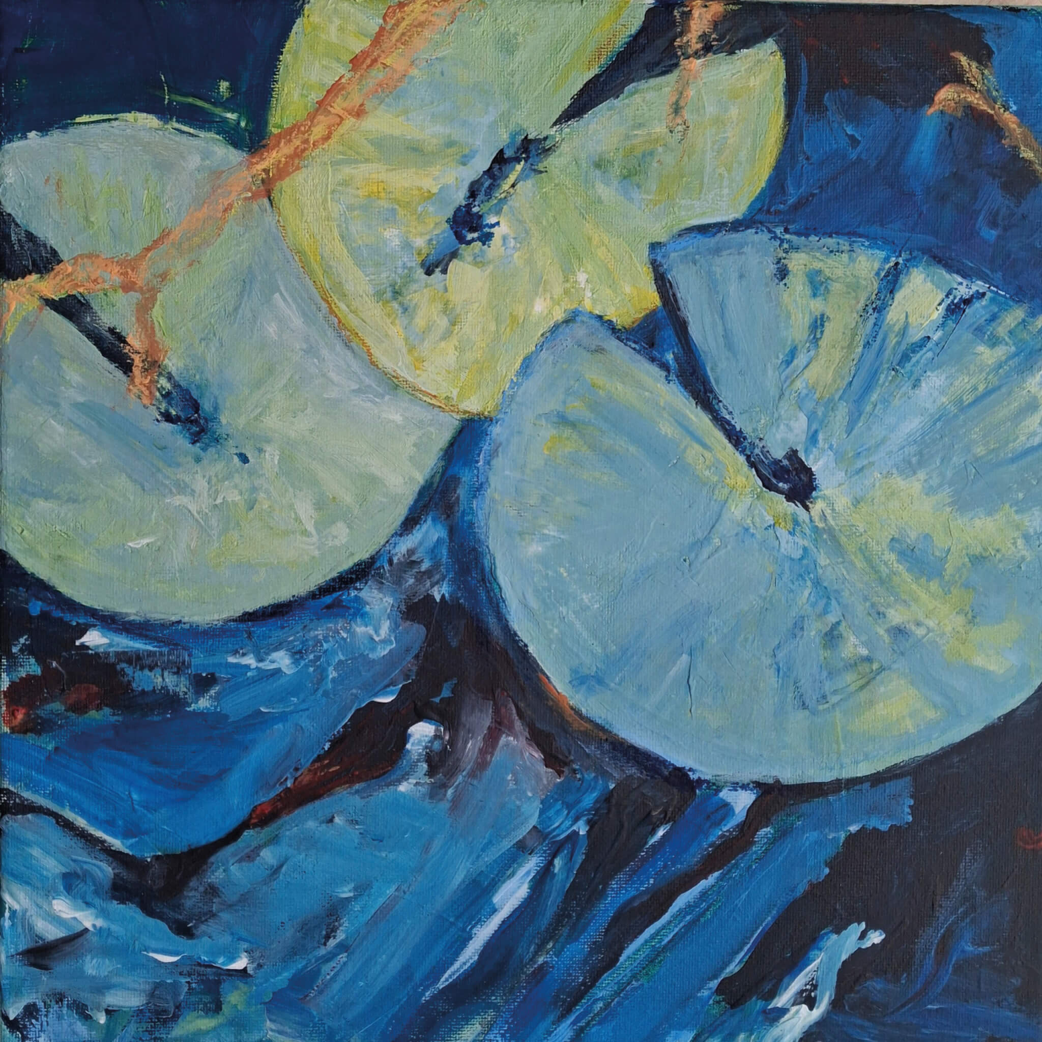 Werk von Marianne Höber: Teich 1