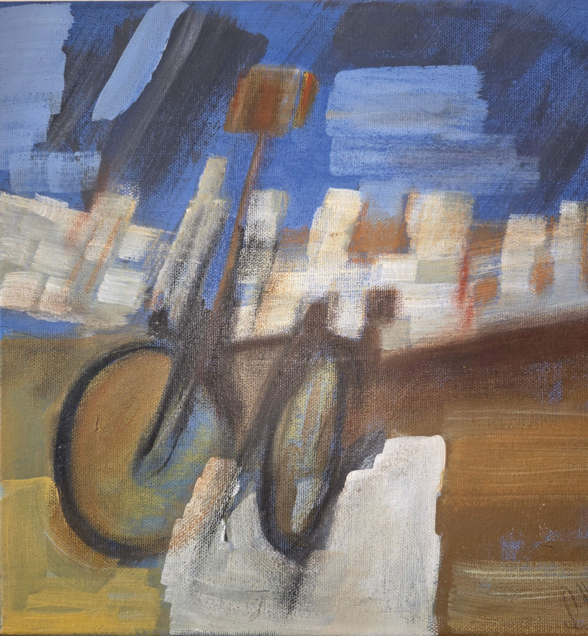 Werk von Pia Theresia Heim: Fahrradflieger II