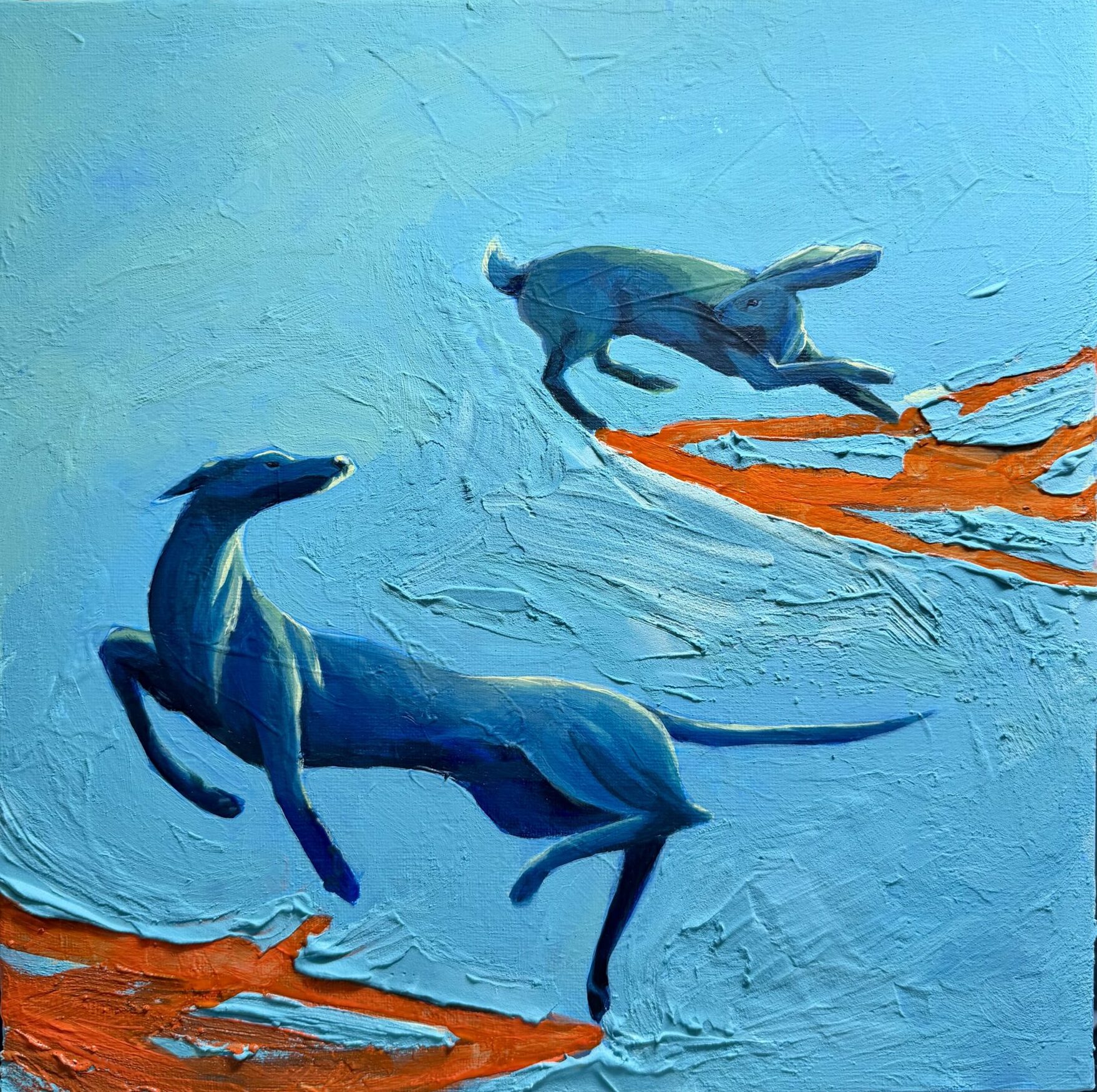 Werk von Franziska Kohler: chase me II