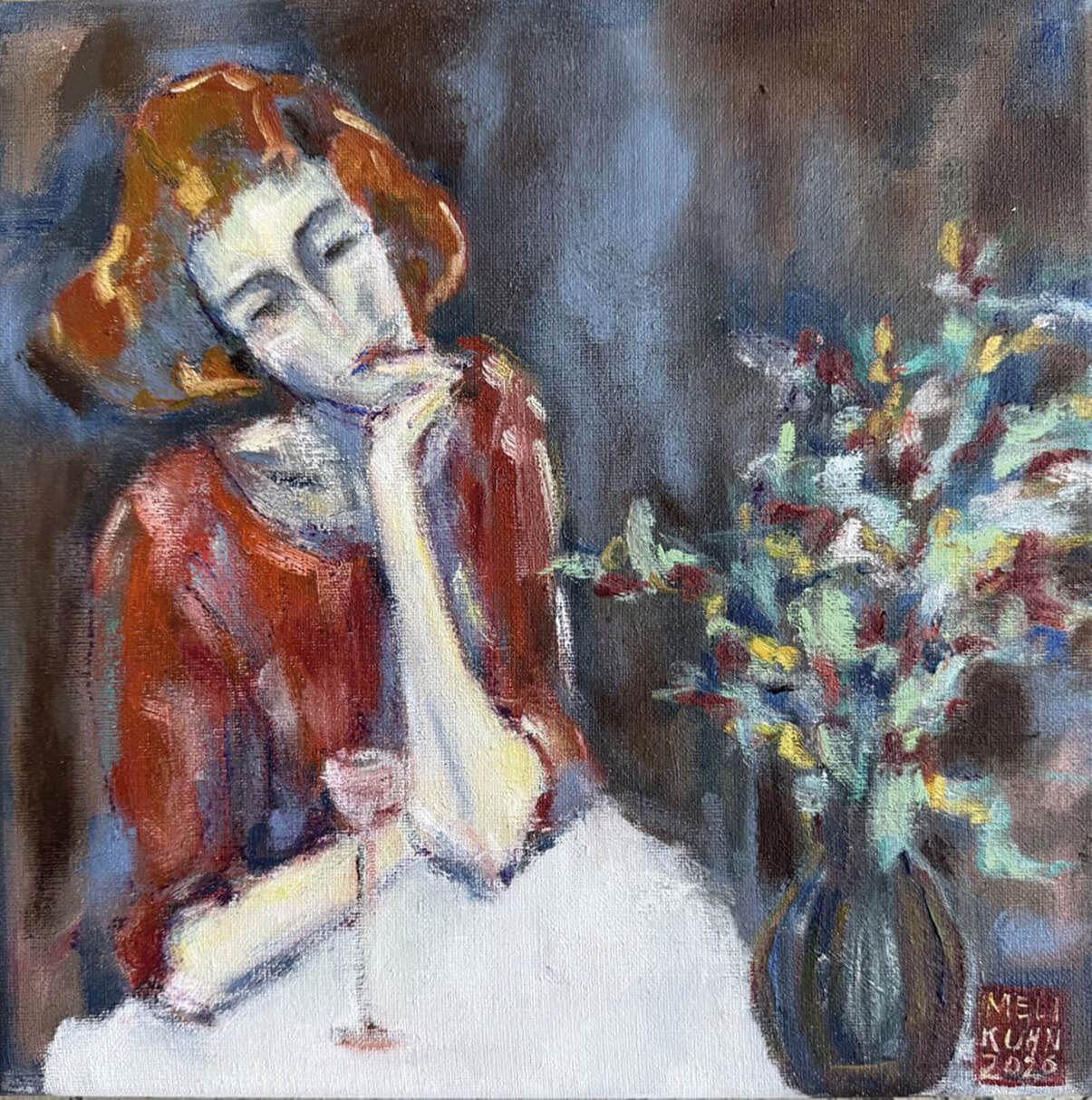 Werk von Meli Kuhn: Sehnsucht